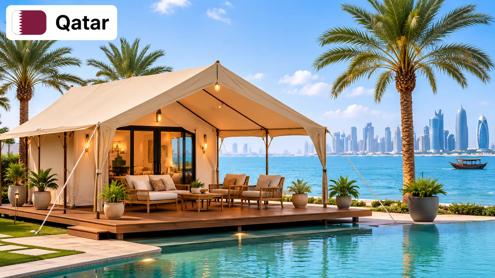 Luxury tent manufacturer in Qatar by TentStore.in