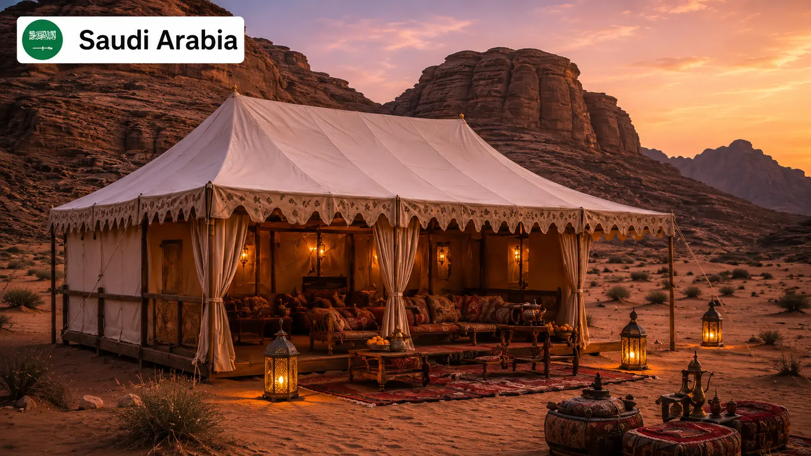 Luxury tent manufacturer in Saudi Arabia by TentStore.in