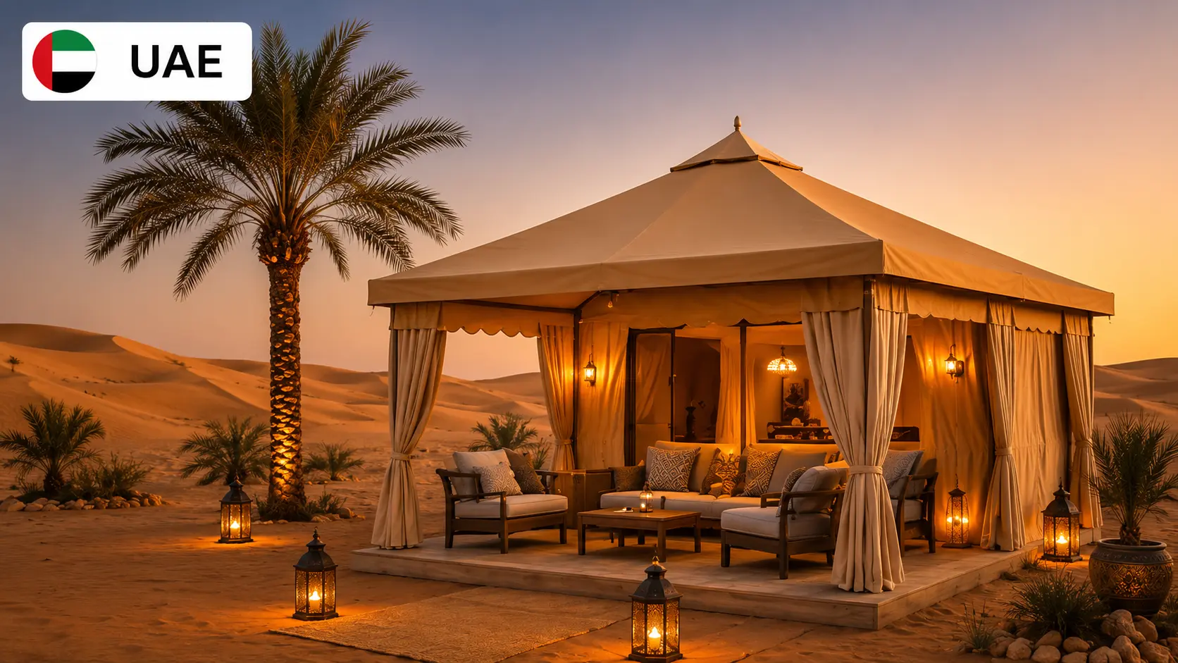 Luxury tent manufacturer in United Arab Emirates by TentStore.in