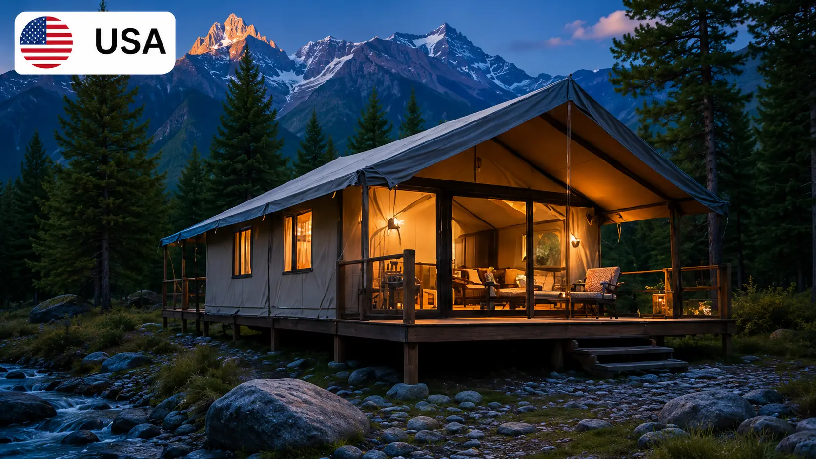 Luxury tent manufacturer in United States by TentStore.in