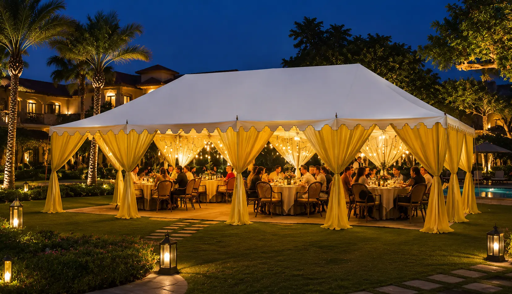 Luxury Maharaja tent for wedding and resort Luxury Maharaja tent for wedding and resort
