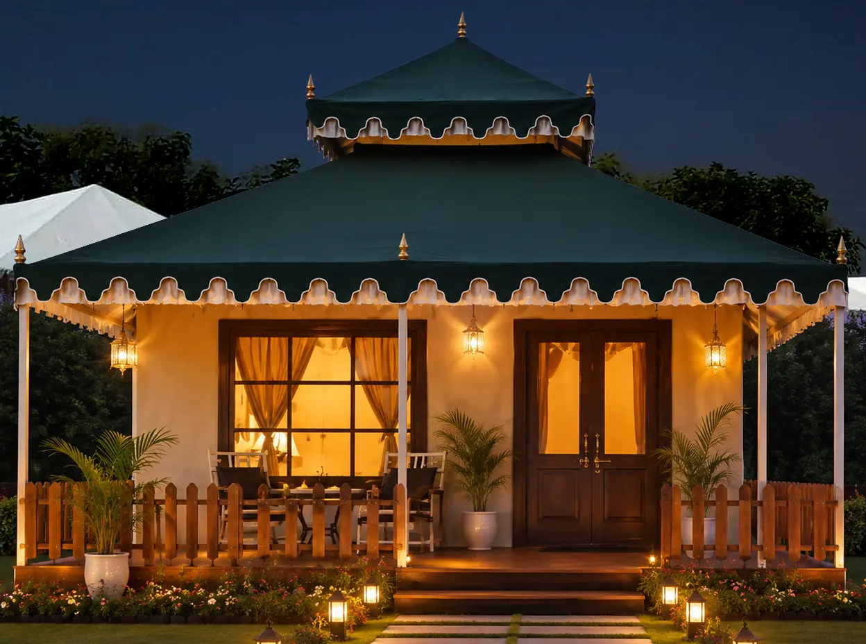Royal Mughal tent for resort and glamping