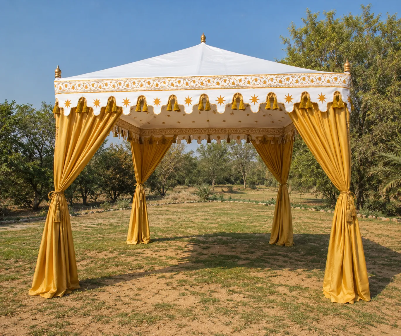 Pergola tent for luxury resorts and hotels