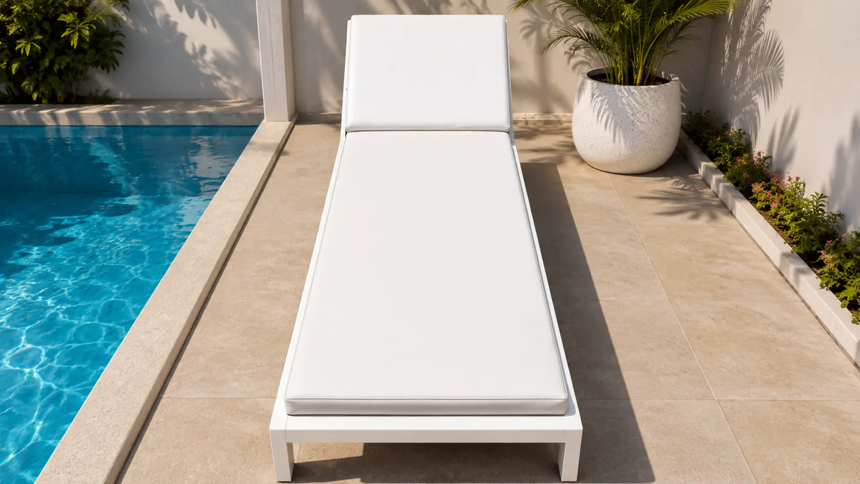 Poolside lounger
