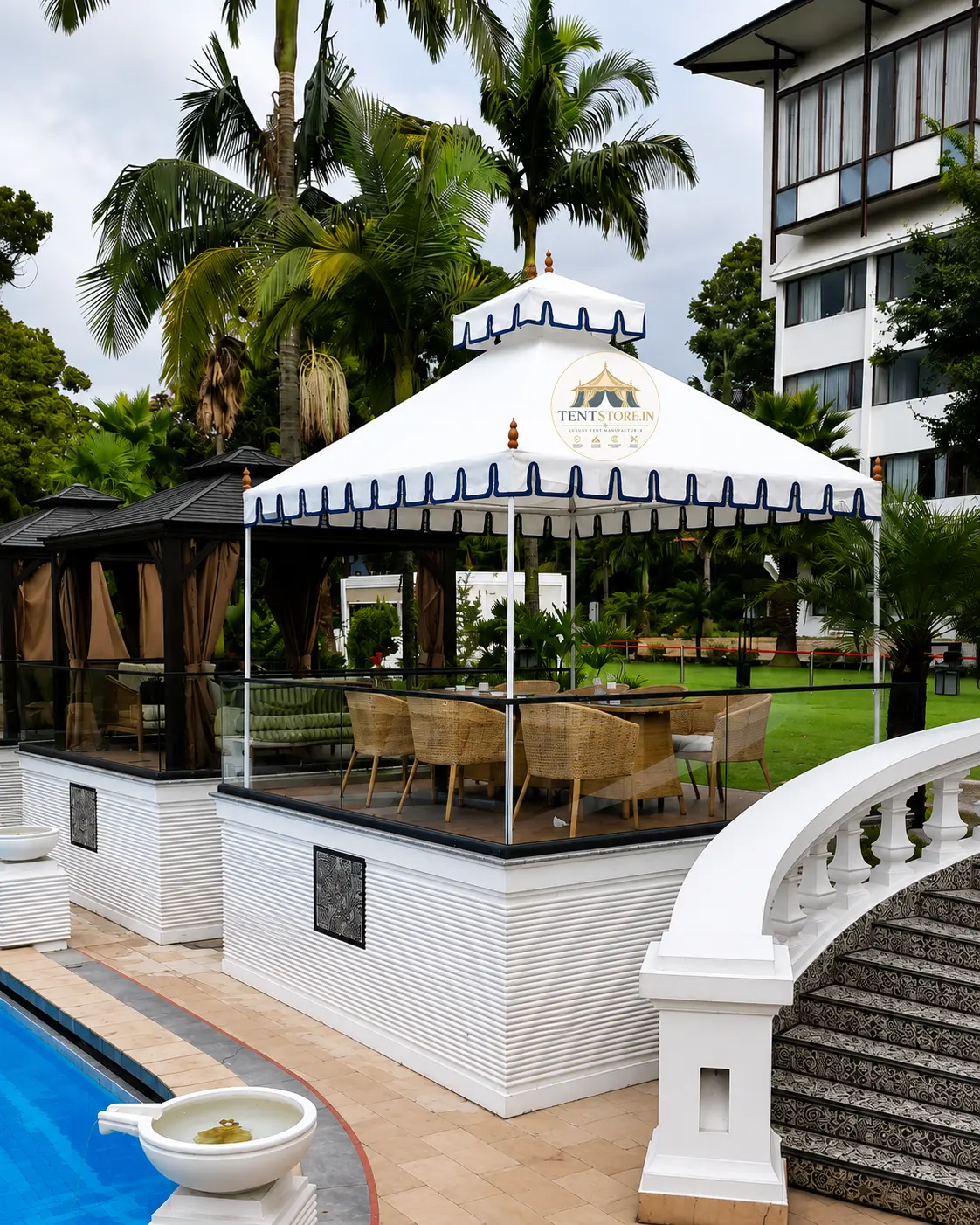 Pergola tent supplier and exporter from India
